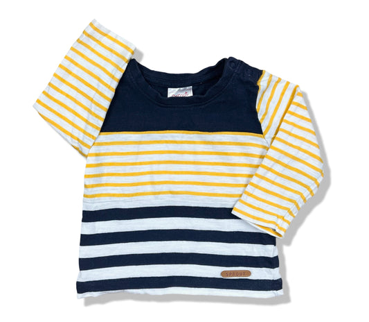 Sprout Striped LS Shirt - Size 000