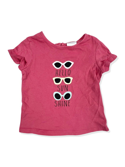 Target Hot Pink SS Top - Size 000