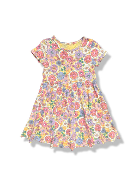 Anko Floral Jersey Dress - Size 4