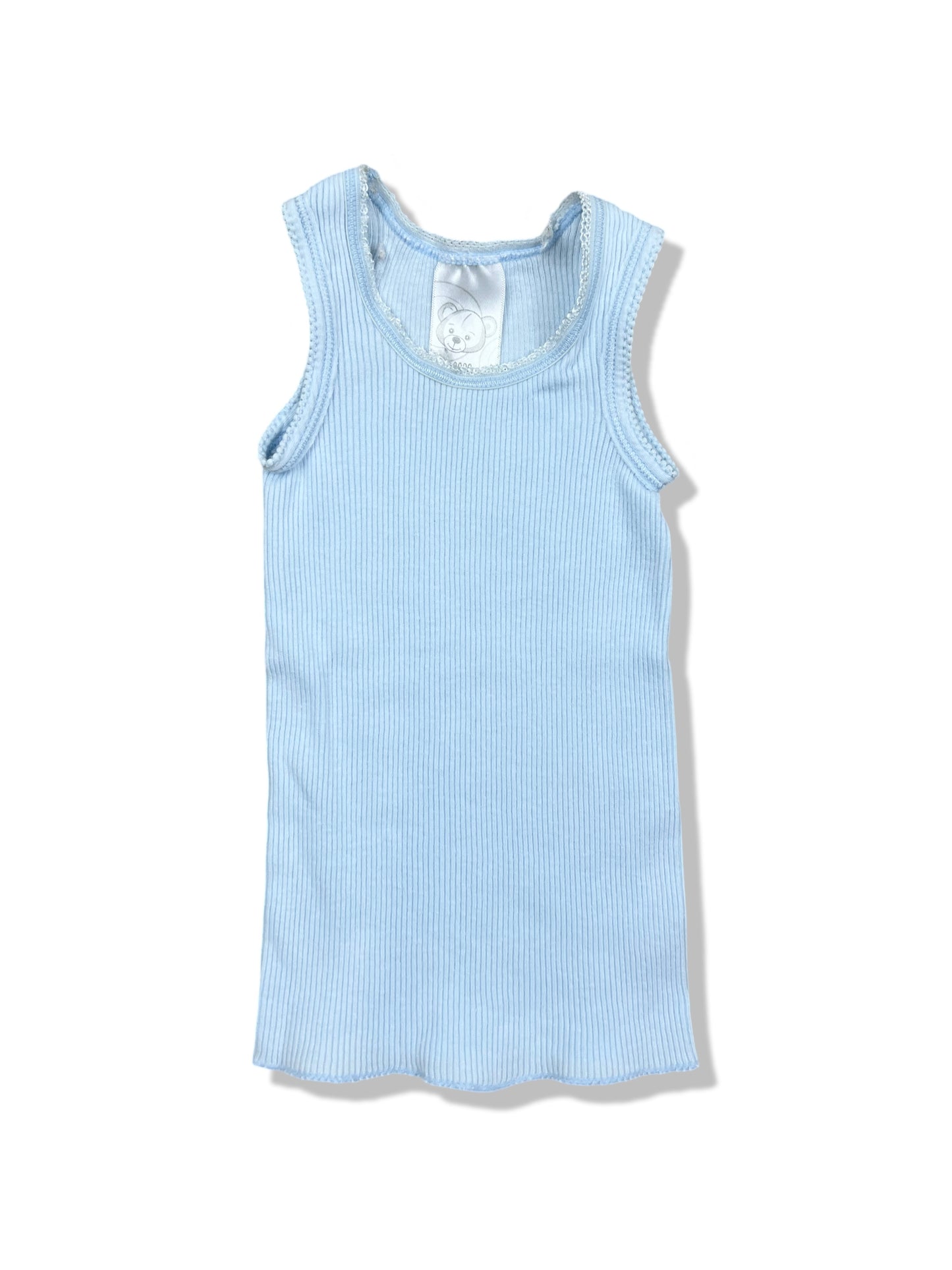 Target Blue Ribbed Singlet - Size 0000