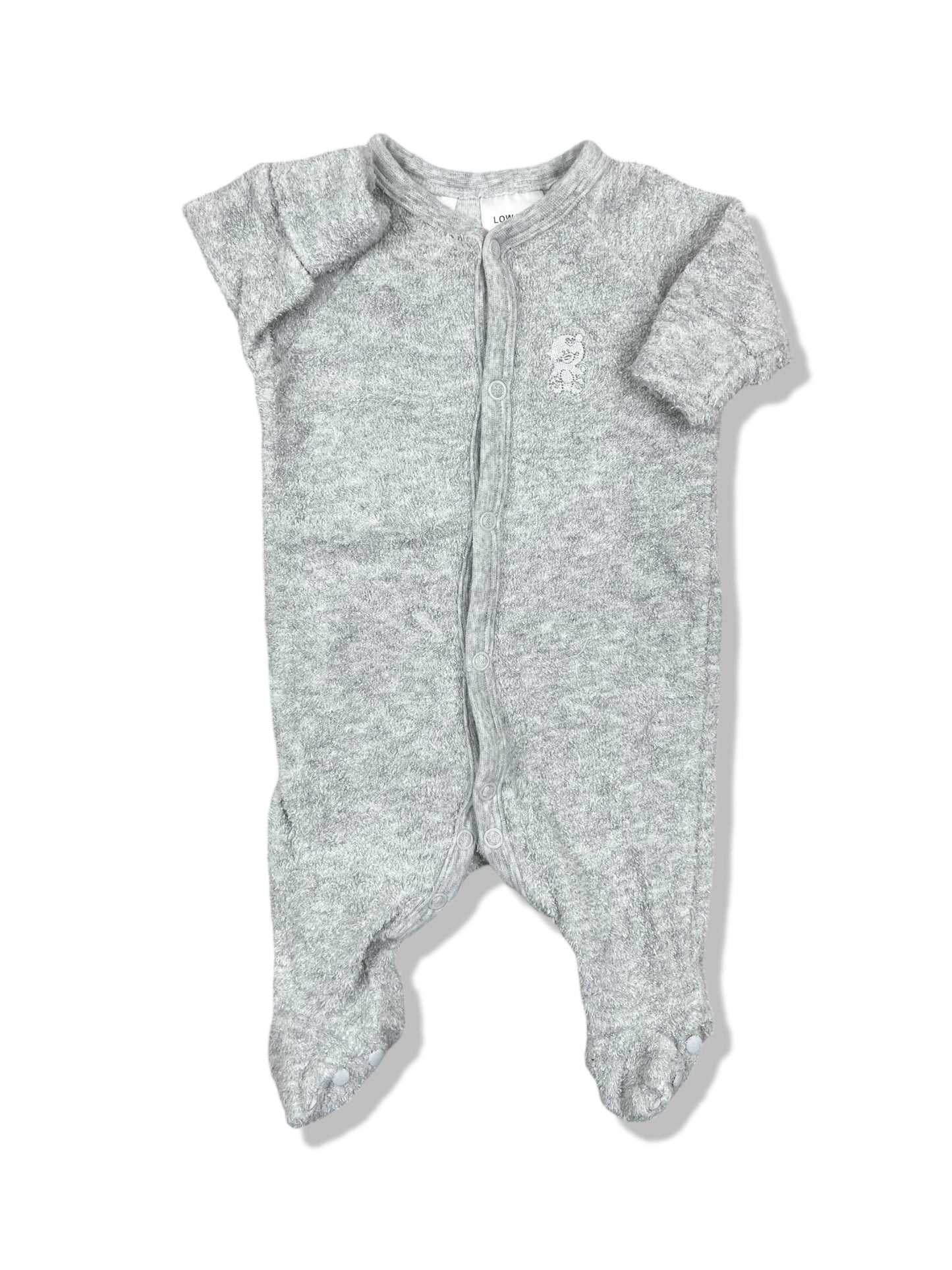 Dymples Grey Terry Onesie - Size 0000