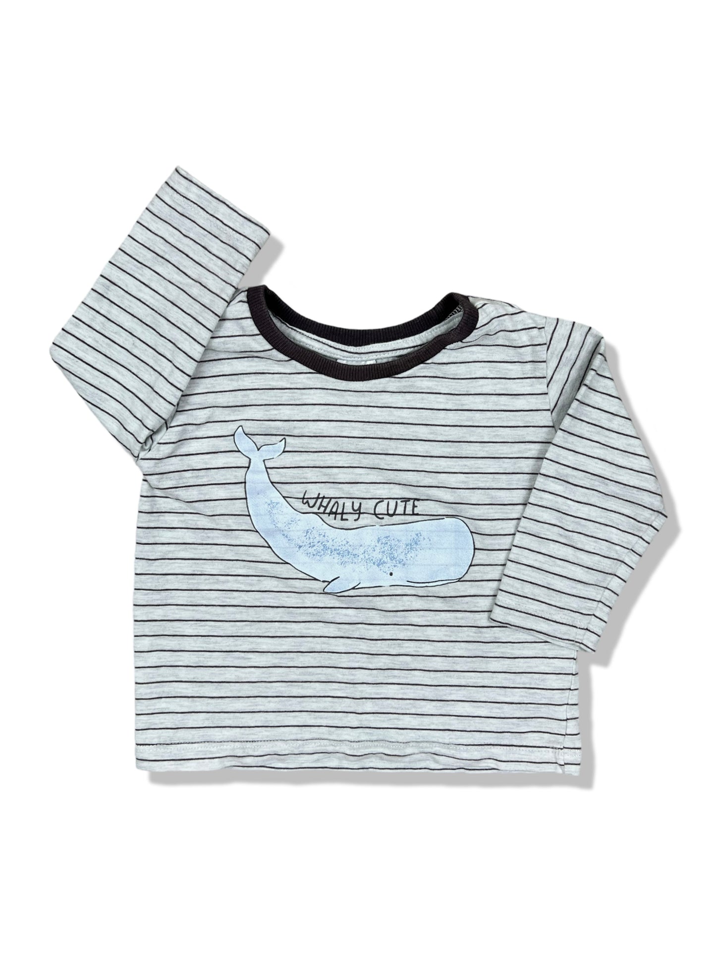 Anko Whaly Cute LS Shirt - Size 0