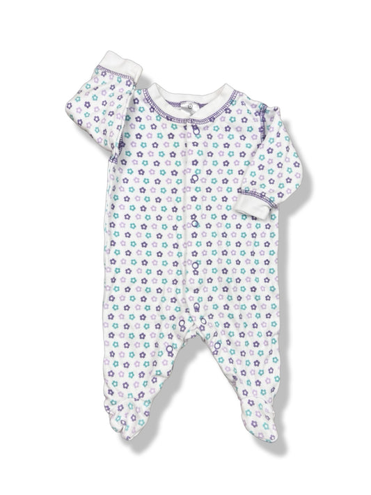 Target Purple Flower Onesie - Size 000