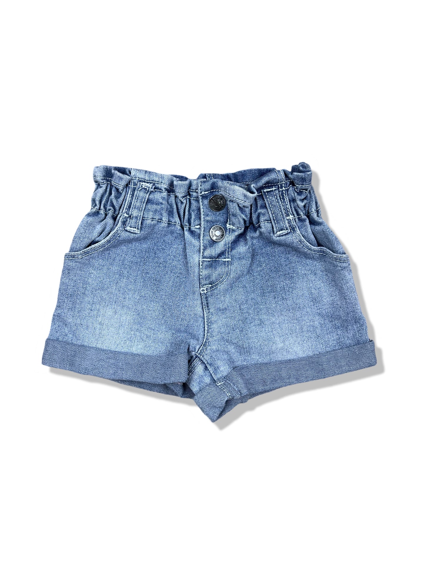 Baby Berry Denim Shorts - Size 000