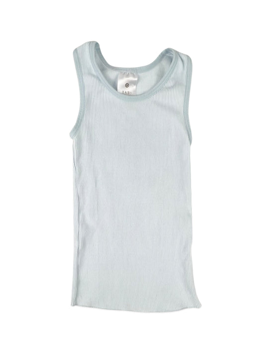 Target Blue Ribbed Singlet - Size 1