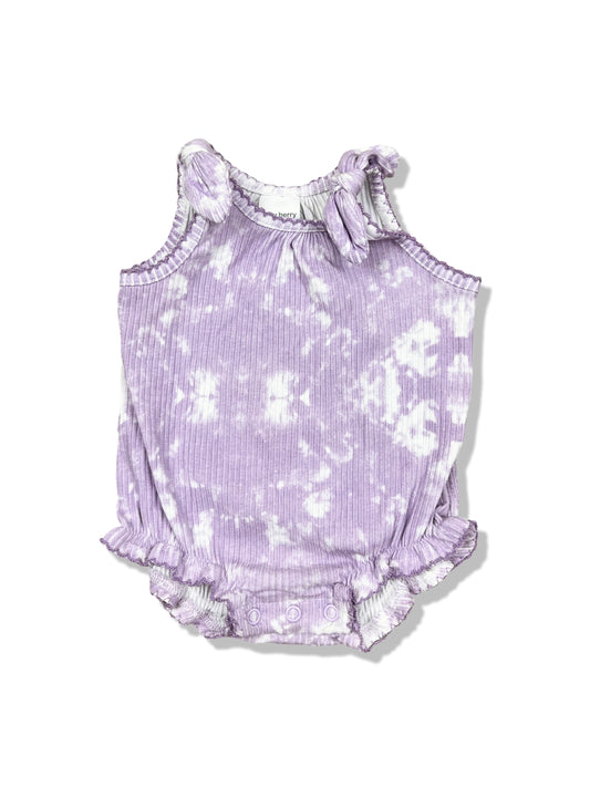 Baby Berry Purple Tie Dye Romper - Size 000