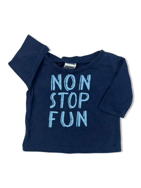 Anko Non Stop Fun LS Shirt 100% Cotton - 0000