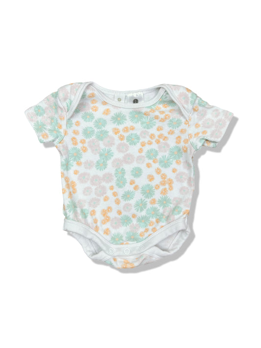 Dymples Floral SS Bodysuit - Size 0000