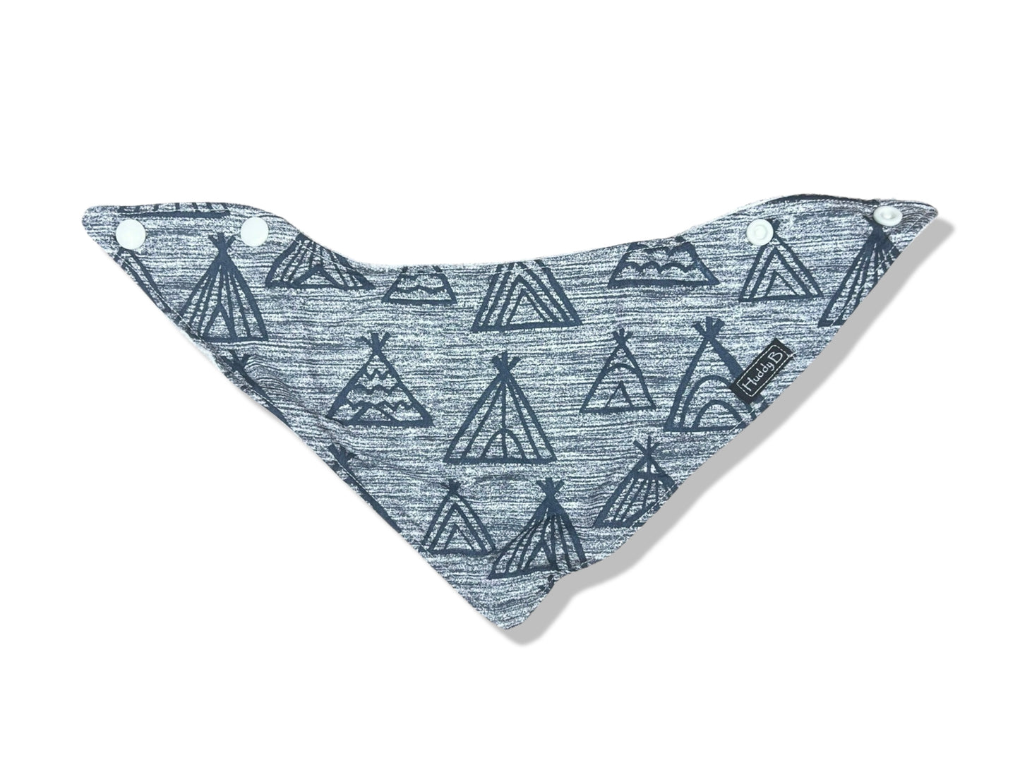 Blue Teepee Bib - One Size