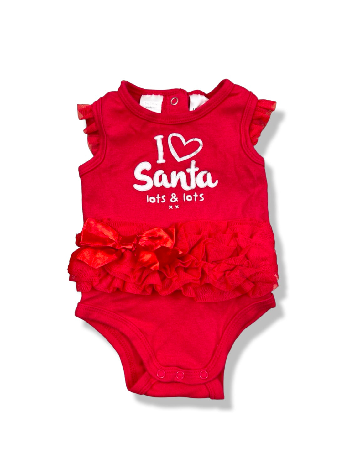 Tiny Little Wonders Christmas Bodysuit - Size 00