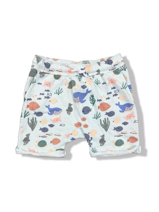 H&M Sealife Shorts - Size 2