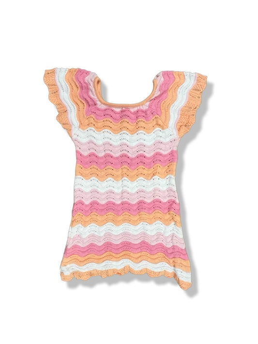 Mini Mango Crochet Dress - Size 3