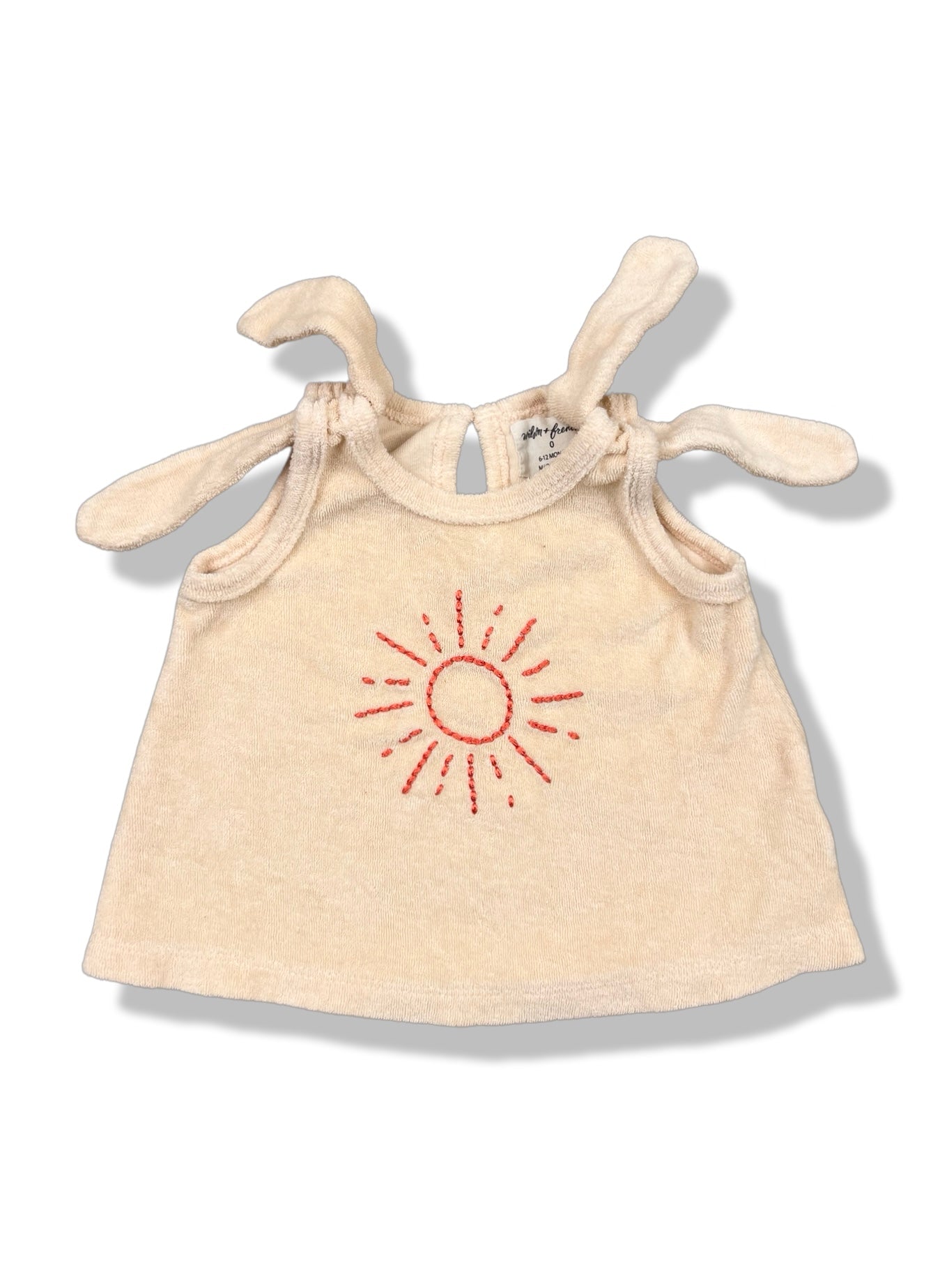 Wilson + Frenchy Sunny Terry Top - Size 0