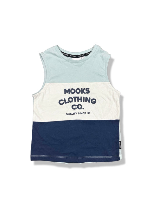 Mooks Blue Tank - Size 3