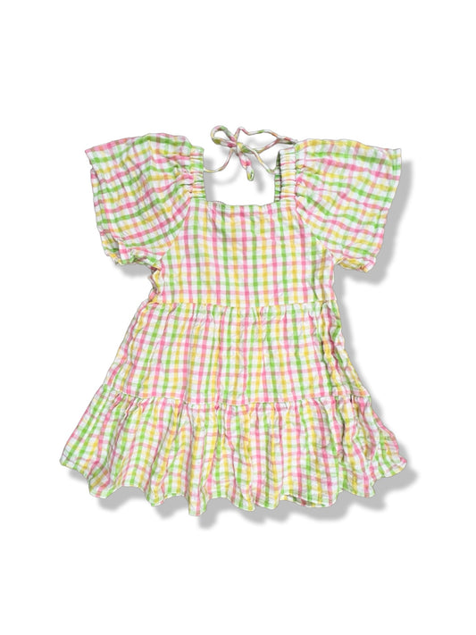 Mini Mango Colourful Dress - Size 3