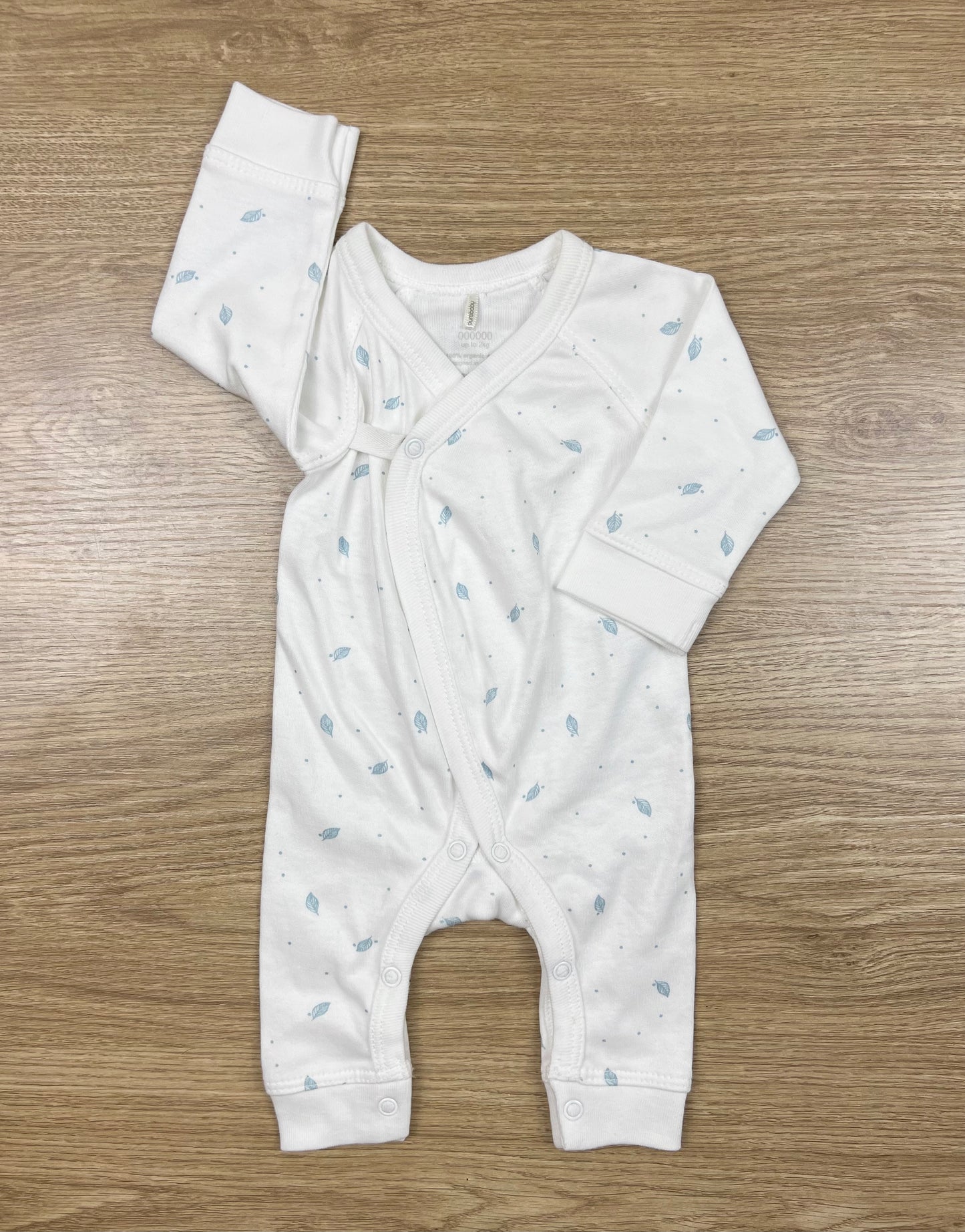 Purebaby Onesie 100% Organic Cotton - Size 00000