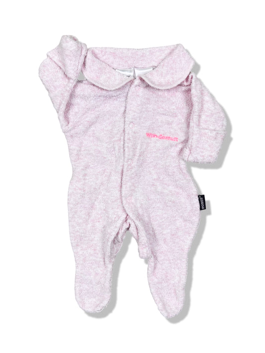 Bonds Pink Terry Wondersuit - Size 00000