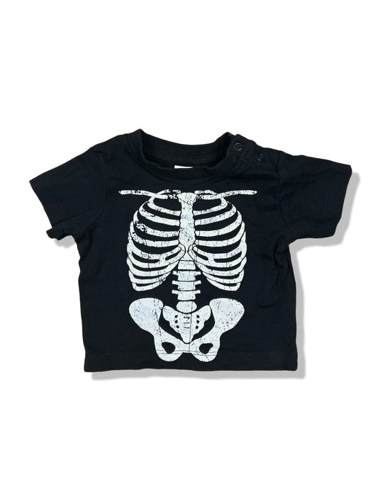 Baby Berry Skeleton Tee 100% Cotton - Size 0000