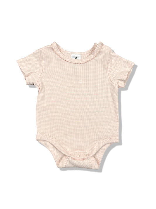 Target Peach SS Bodysuit Organic Cotton - Size 000