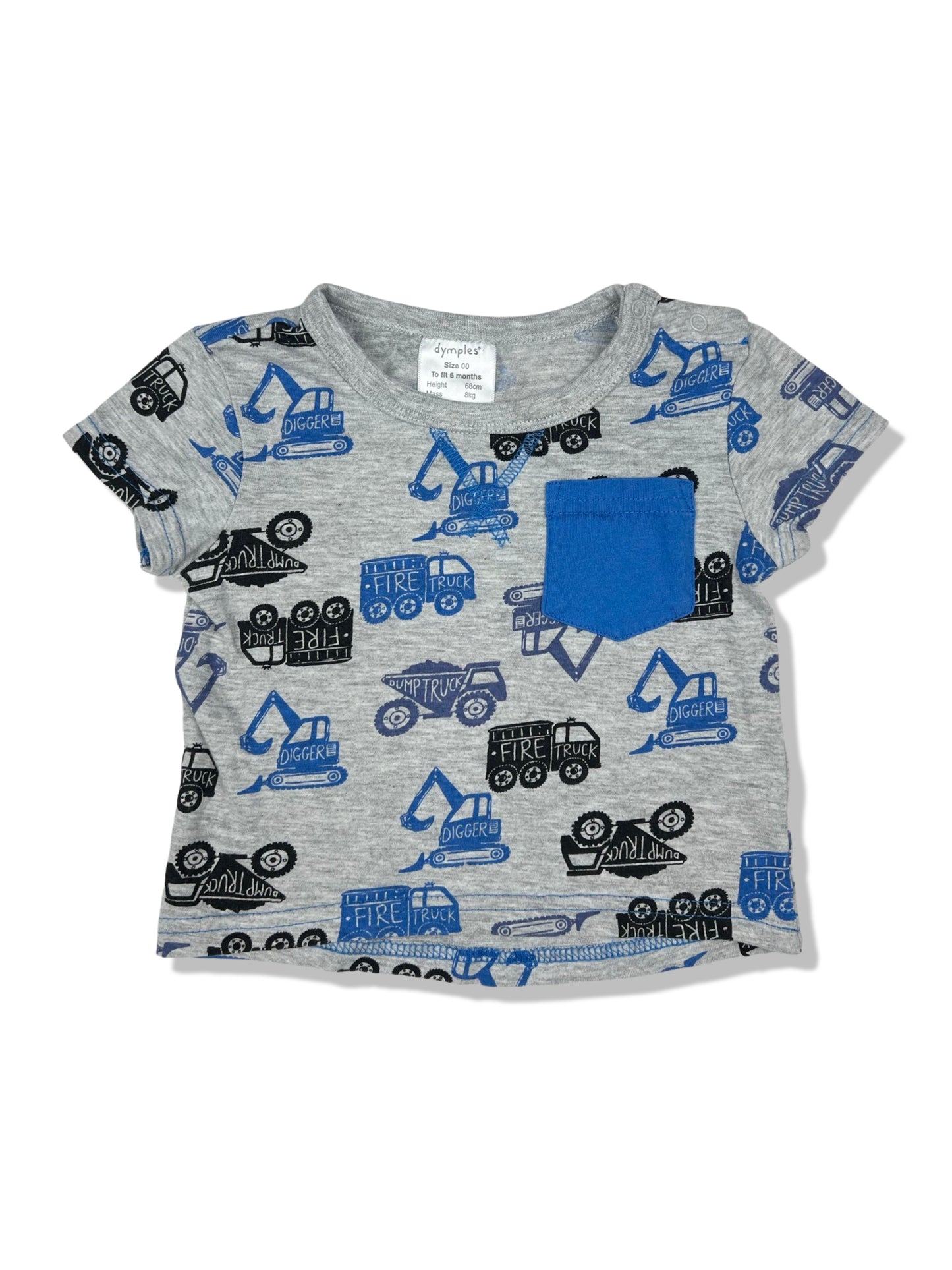 Dymples Tractor SS Tee - Size 00