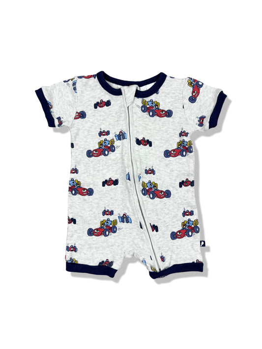 Fox & Finch Baby Zipper Romper - Size 000