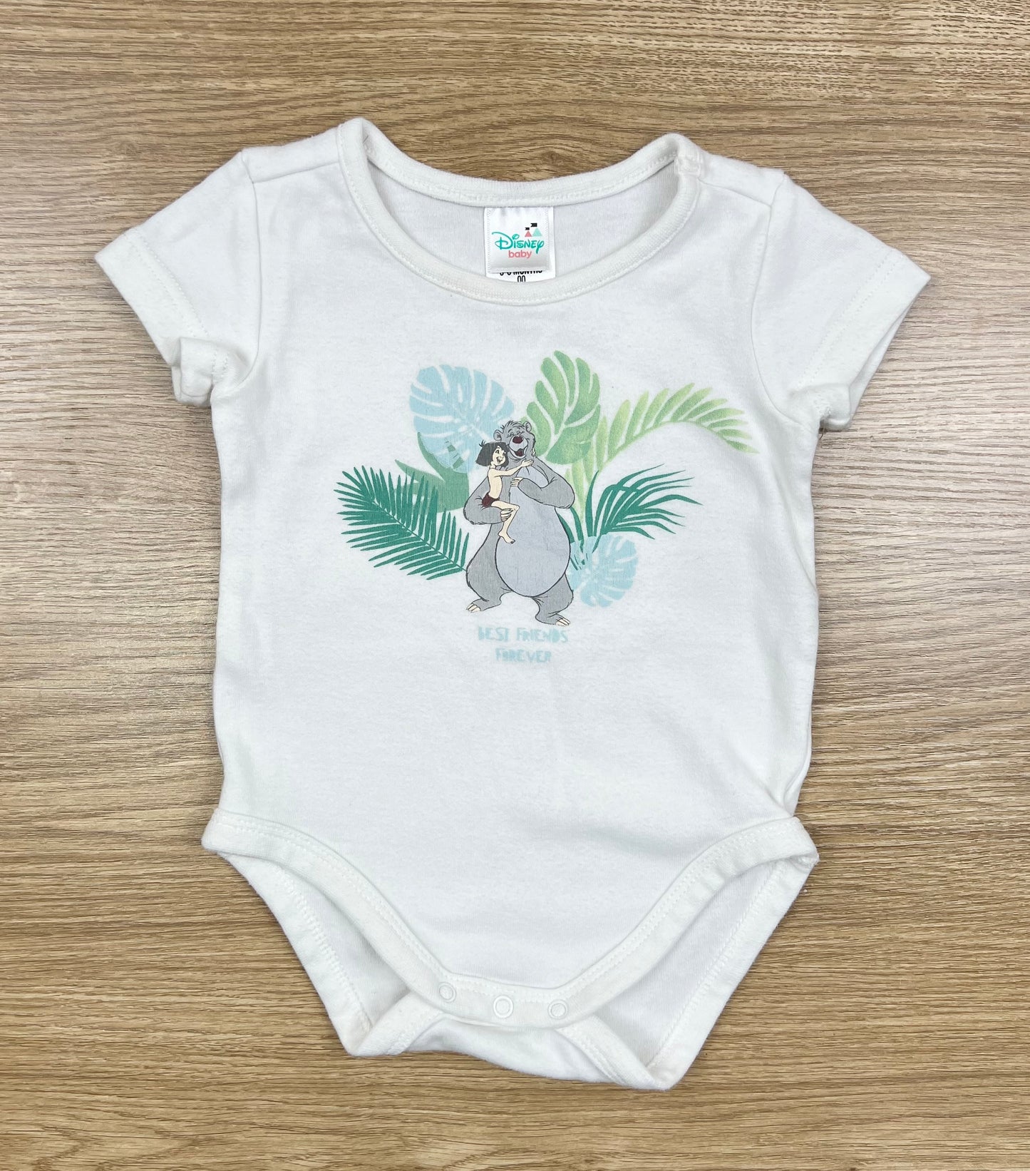 Disney Baby The Jungle Book SS Bodysuit - Size 00