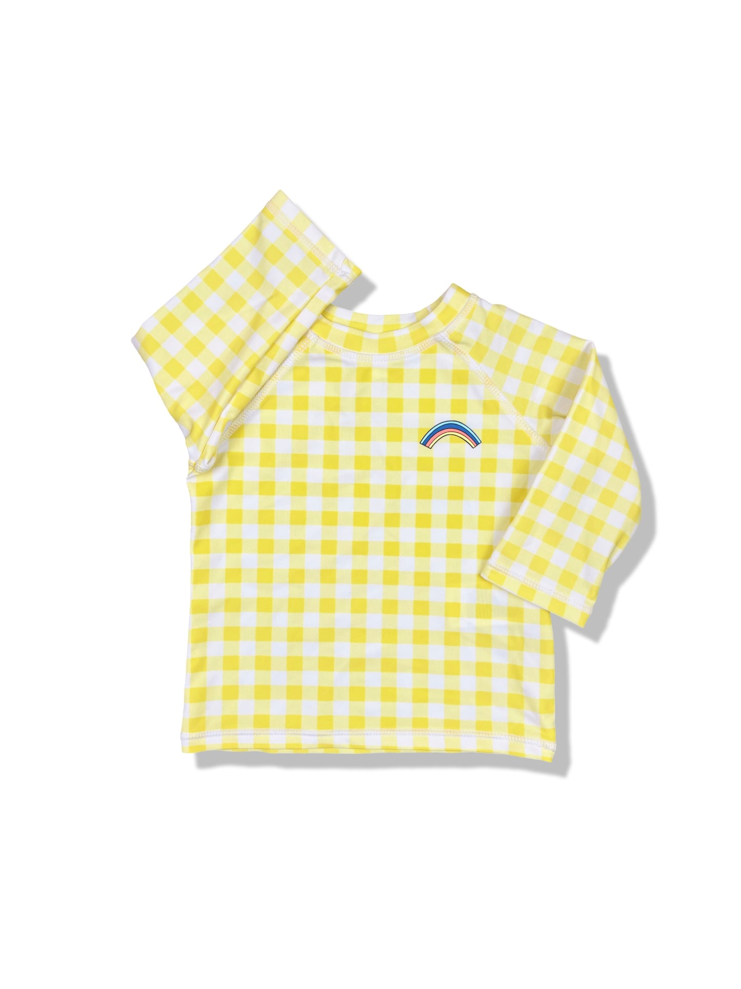 Cotton On Baby Yellow LS Rashie - Size 00