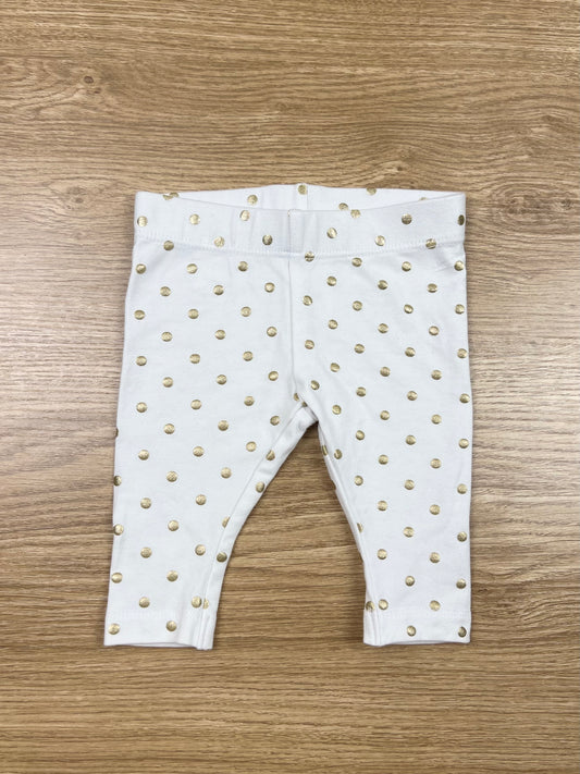 Anko White Spotty Leggings - Size 0000