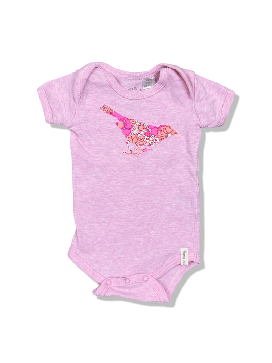 Cotton On Baby Pink SS Bodysuit - Size 000