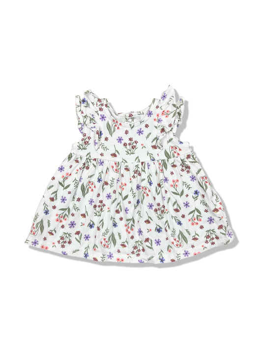 Cotton On Baby Garden Flutter Dress - Size 000