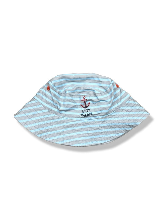 Higgledee Striped Bucket Hat - Size 1-3 years