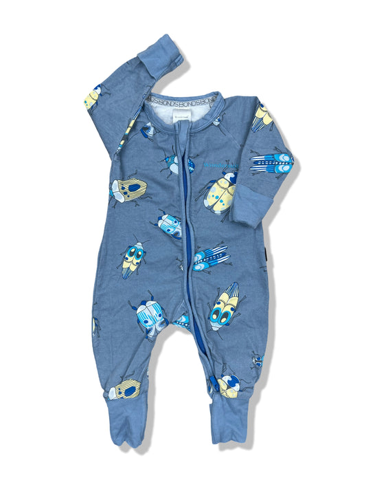 Bonds Blue Bug Wondersuit - Size 000