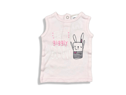 Baby Baby Pink Singlet - Size 0000