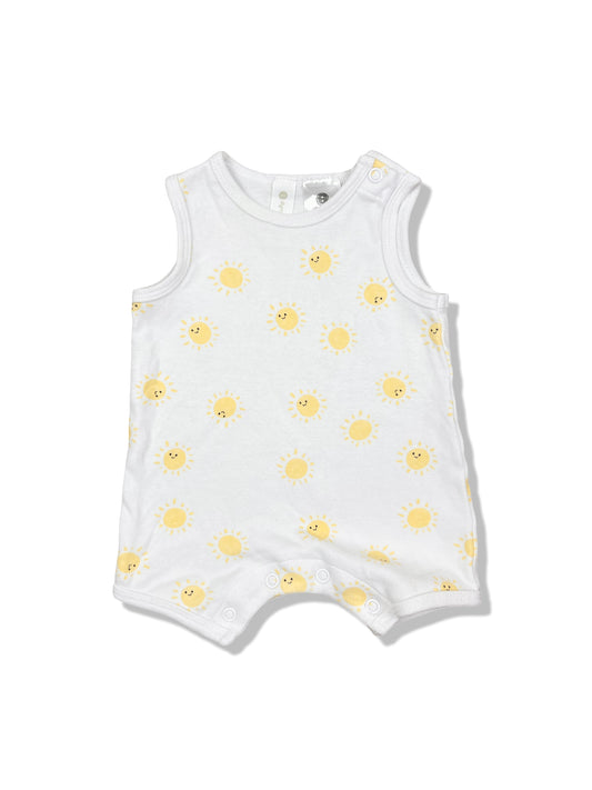 Dymples Sunny Sleeveless Romper - Size 0000