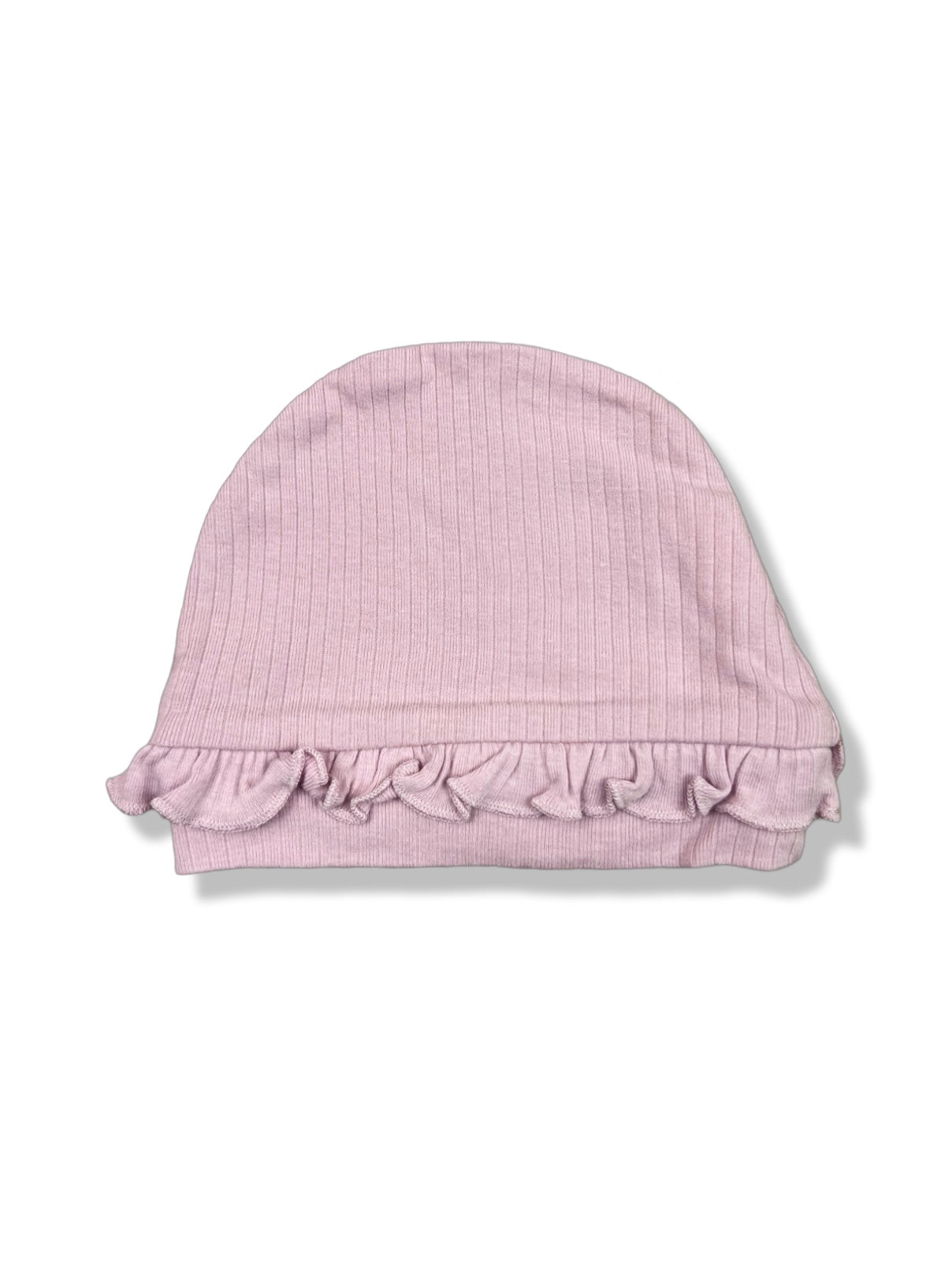 Rabbit + Bear Organic Purple Beanie - Size 000