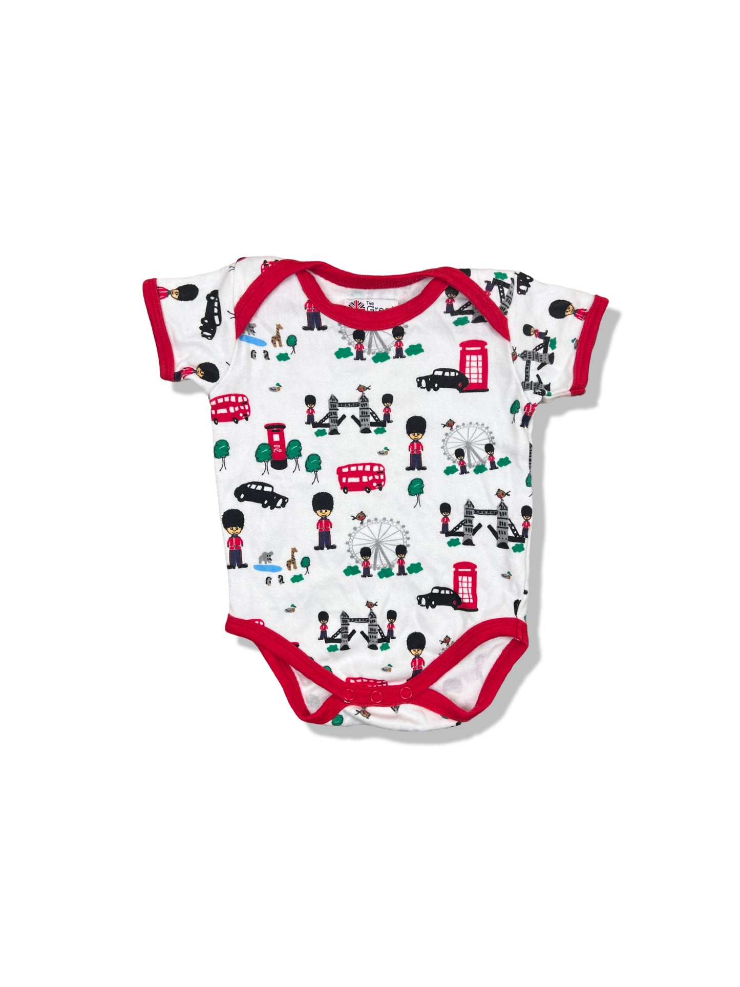 British SS Bodysuit - Size 0-6 months