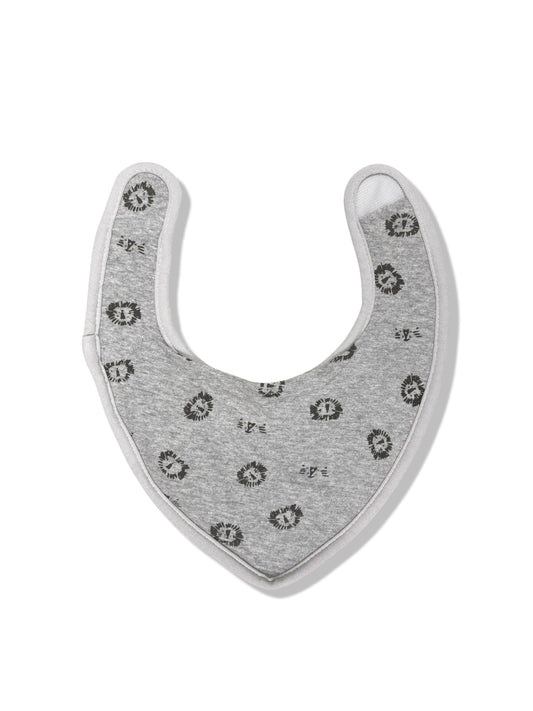 Grey Lion Bib - One Size