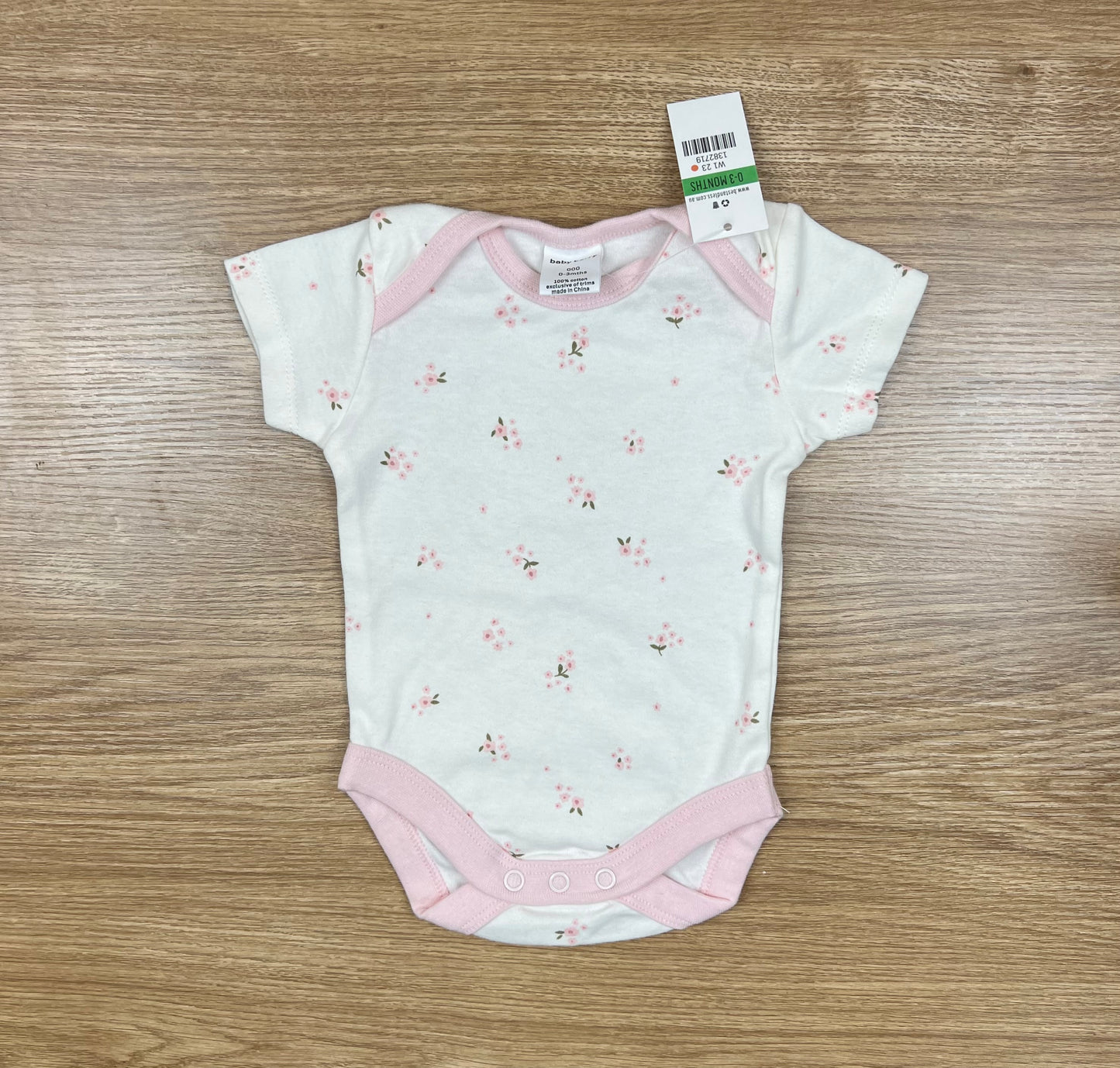 Baby Berry SS Bodysuit 100% Cotton BNWT - Size 000