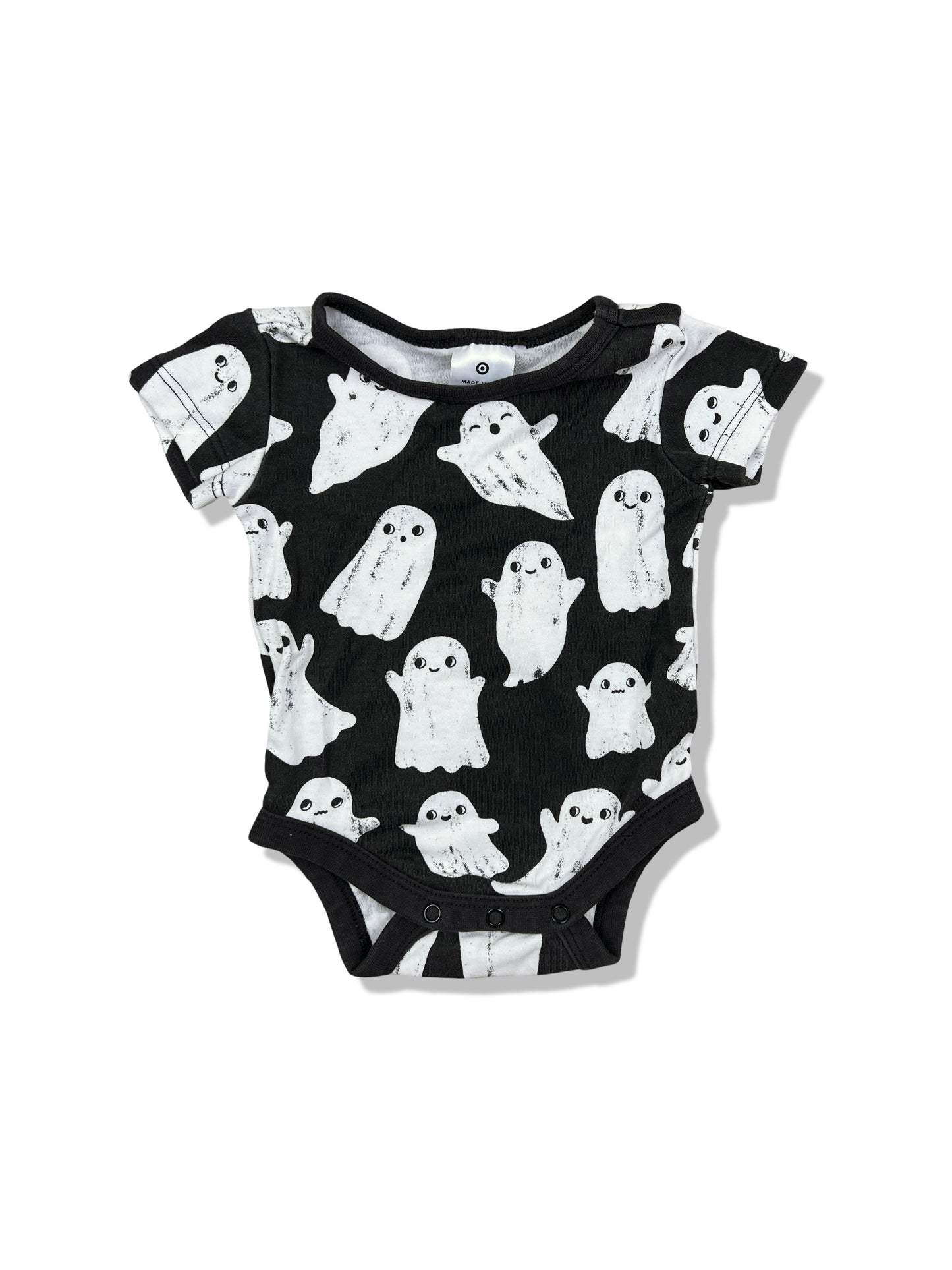 Target Ghost SS Bodysuit Organic Cotton - Size 0000