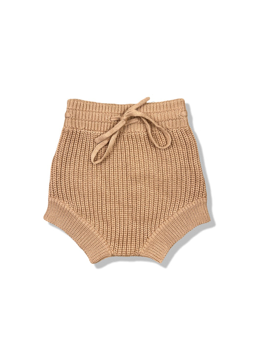 Rast Brown Knit Bloomers - Size 2