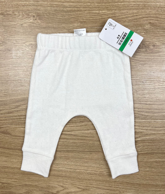 Baby Berry White Pointelle Leggings 100% Cotton BNWT - Size 000