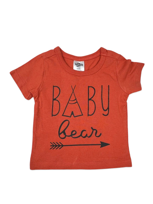 Baby Berry Orange Tee 100% Cotton - Size 0000