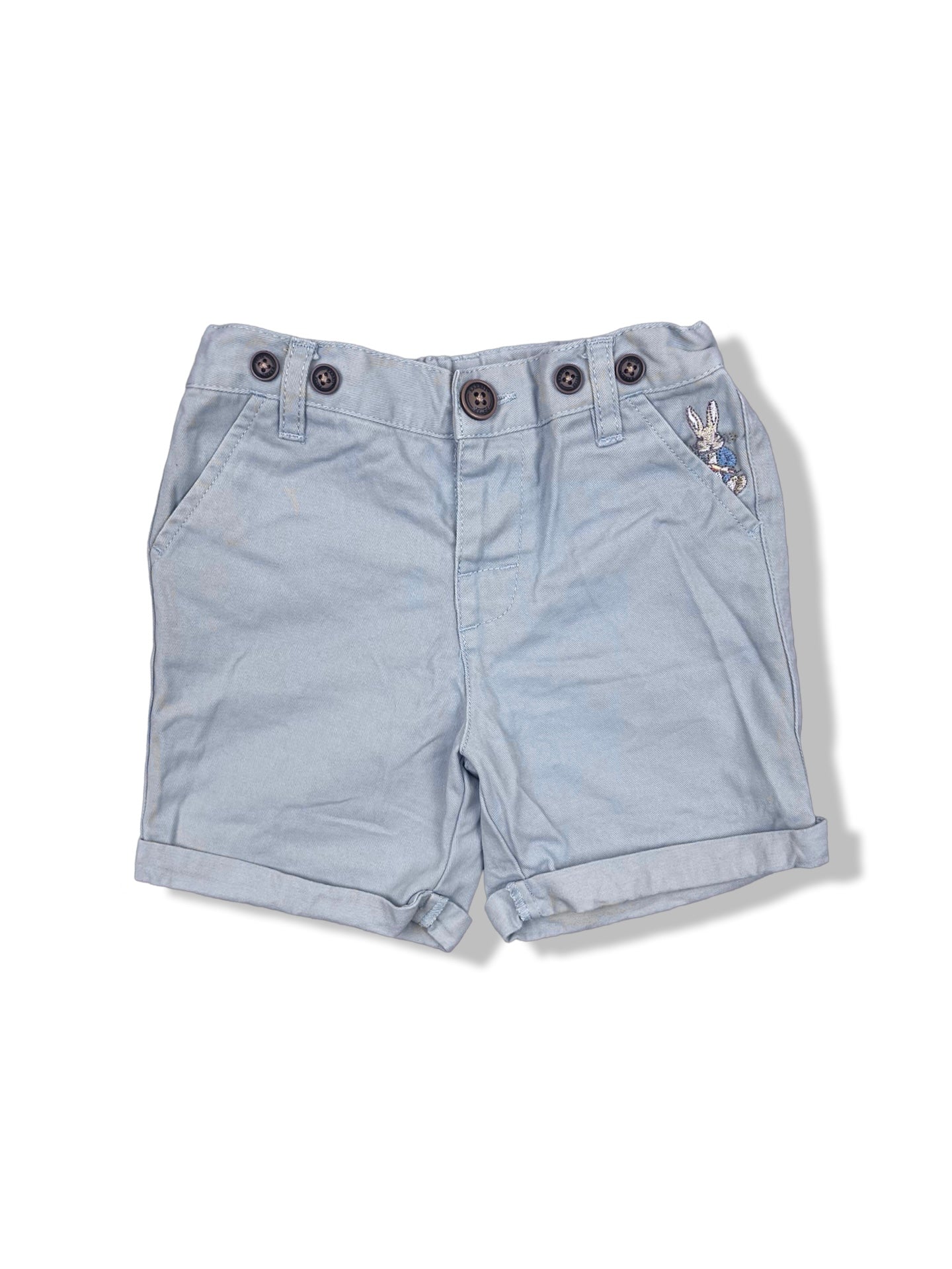 Peter Rabbit Blue Shorts - Size 2