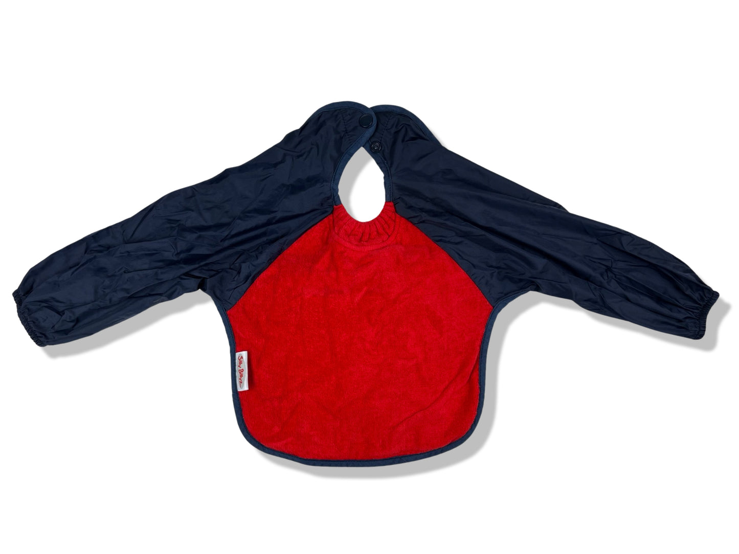 Silly Billyz Red/Navy Fleece Small LS Bib