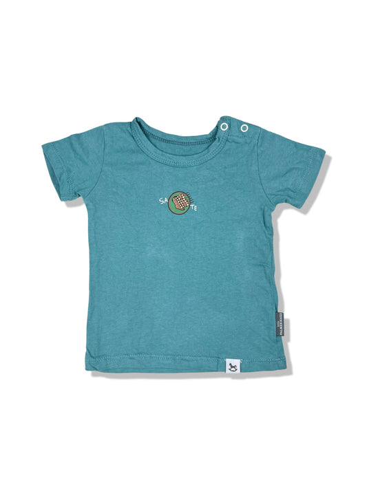 Little Palmerhaus Blue SS Tee - Size 00