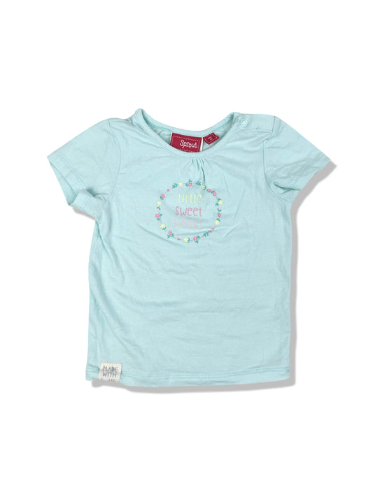 Sprout Blue SS Top - Size 0