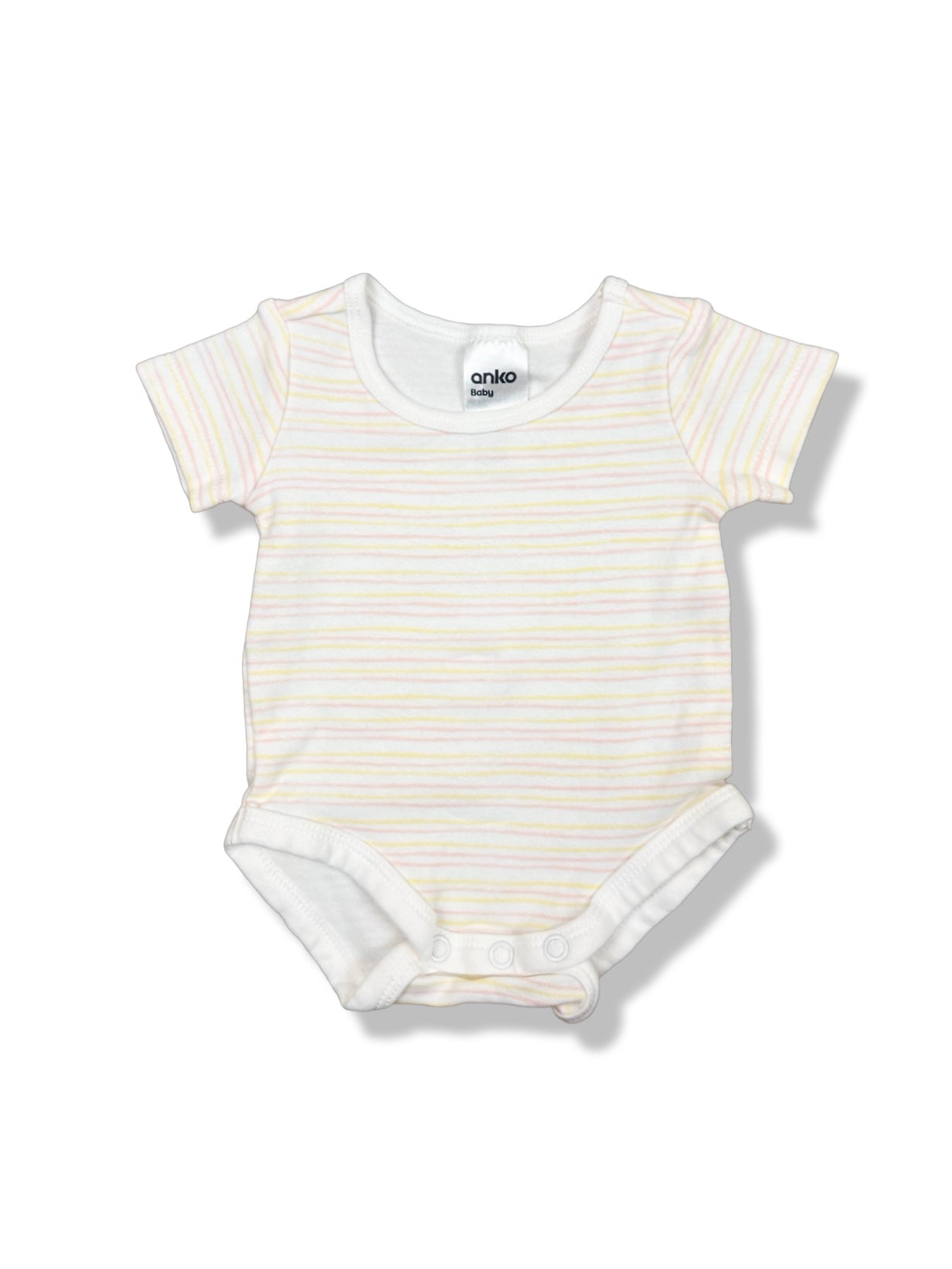 Anko Striped SS Bodysuit - Size 0000