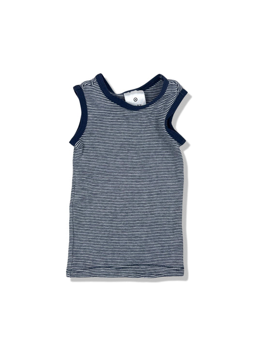 Target Navy Striped Singlet - Size 0000