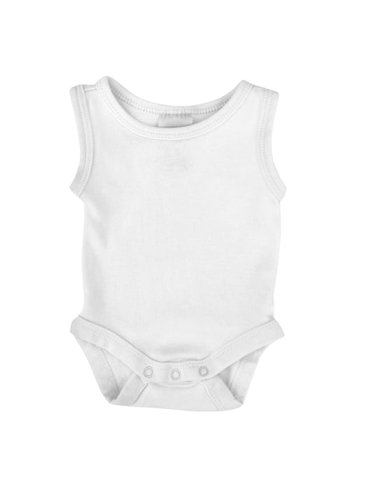 Target White Sleeveless Bodysuit - Size 00000