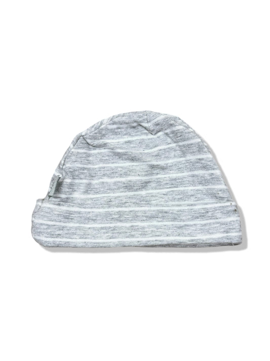 Grey Striped Beanie